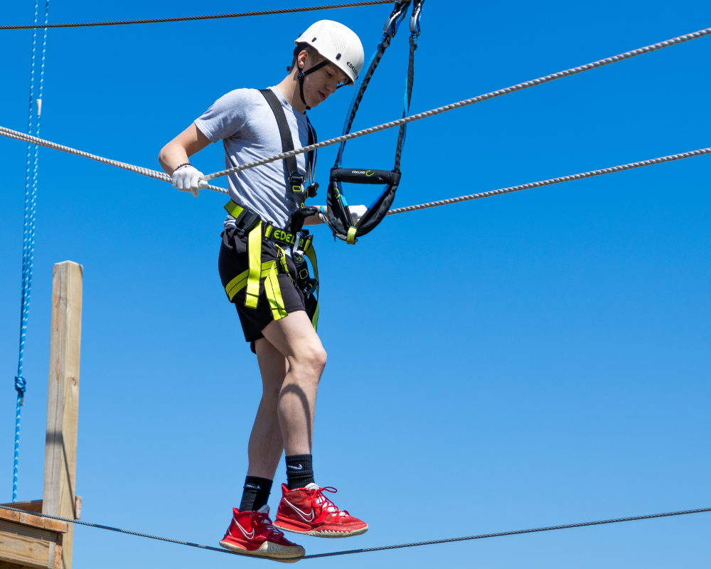 Ropes Course | 48 Ft, 70+ Obstacles – Bear Paw Adventure Park, Caledonia WI