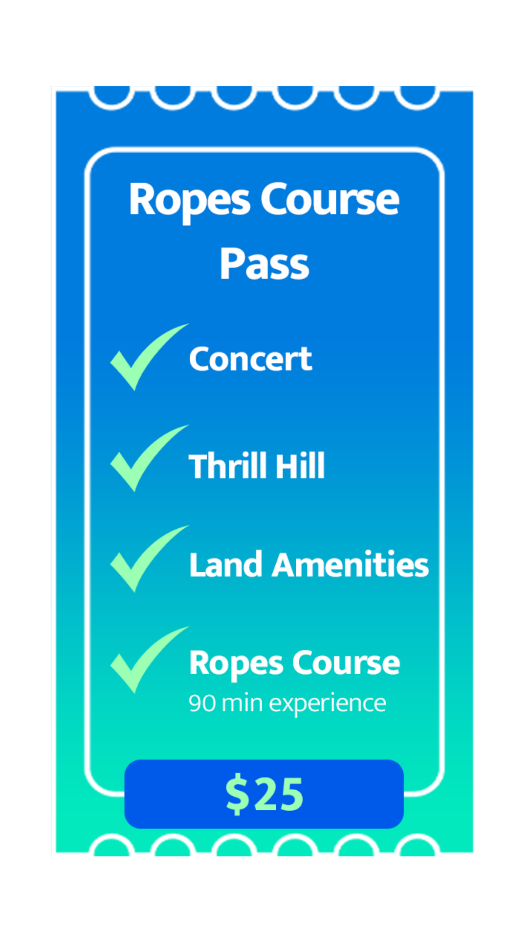 Ropes Course Pass